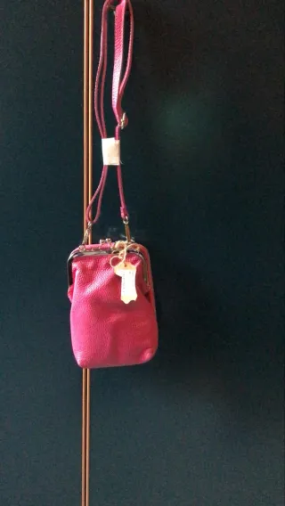 Pochette Borsetta a Tracolla Rosa