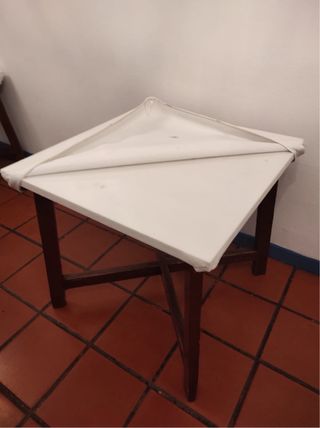 Mesa de madera para restaurante