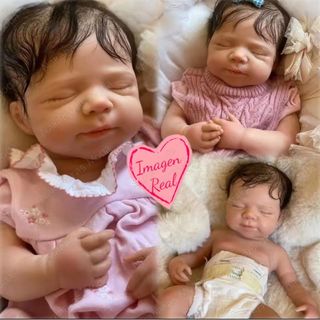 Muñeca Reborn bebé Silicona flexible
