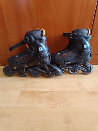 Patines en línea Oxelo niño con bolsa talla 32-35