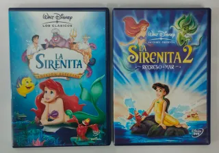 Pack La Sirenita/La Sirenita 2 de Disney (Zona 2)