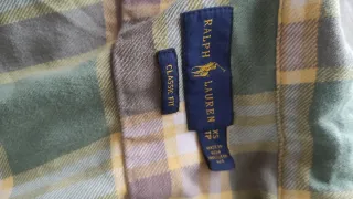 Camisa Ralph Lauren cuadros niña