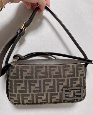 Bolso Fendi Beige y Marrón