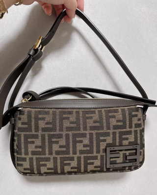 Bolso Fendi Beige y Marrón