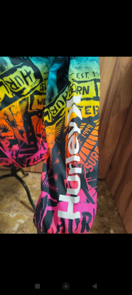 Giacca antivento Hurley taglia XL (13-15)