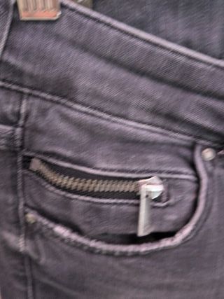 Pantalones vaqueros grises Morgan talla 36