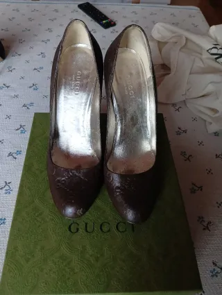 Décolleté Gucci Donna Tg 37 Scatola Originale