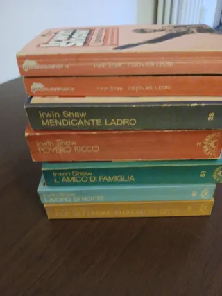 6 libri Di Irwin Shaw