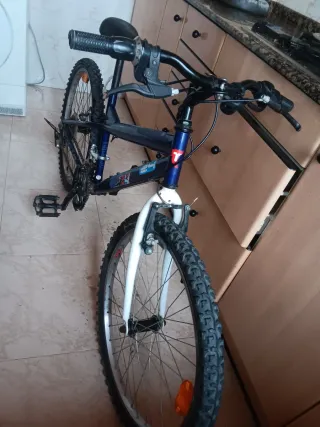 Bicicleta Montaña Azul