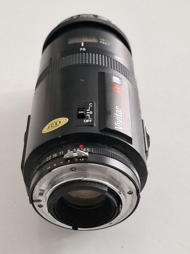 Objetivo Vivitar 75-200 AF