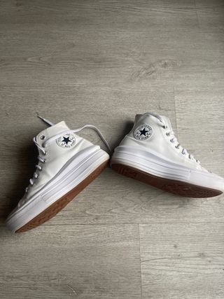 Converse Chuck Taylor Talla 39 Blancas