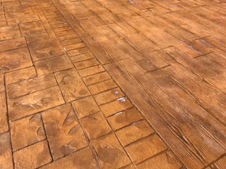 Pavimento hormigón impreso y pulido