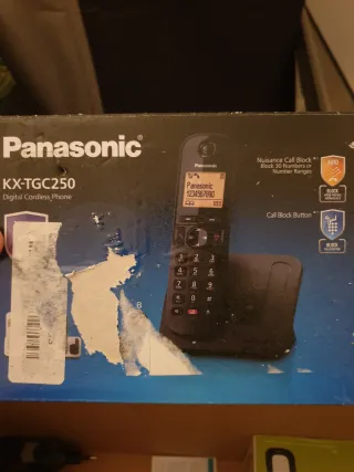 Teléfono Inalámbrico Panasonic KX-TGC250
