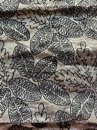 Tende a pannello alta moda oro e nero