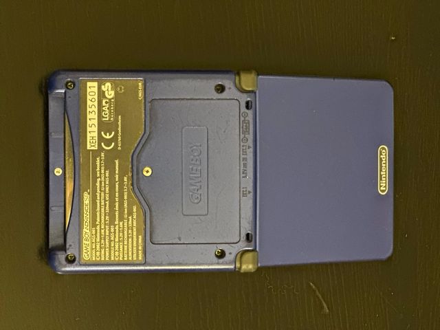 Game Boy Advance SP Originale Blu (AGS-001)