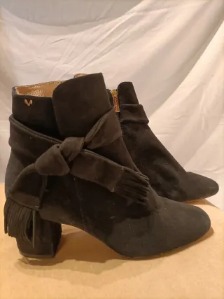 Botín tacón ante Martinelli negro talla 39