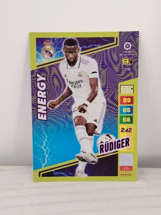 RUDIGER #376 ENERGY 2022-23 CROMO PANINI ADRENALYN