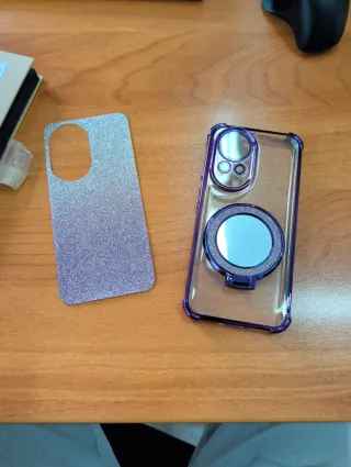 Cover Huawei Nova 13 Viola Glitter NUOVA