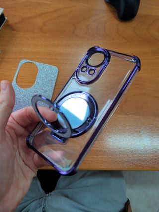 Cover Huawei Nova 13 Viola Glitter NUOVA