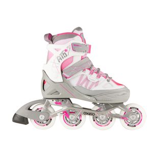 Patines en línea Fitness Fit 5 Niños Blanco/Rosa