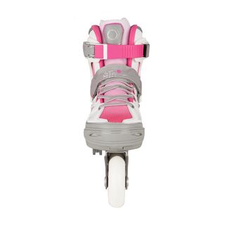 Patines en línea Fitness Fit 5 Niños Blanco/Rosa