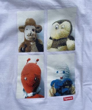 Camiseta Supreme x Mike Kelley Talla L Gris