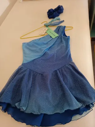 Mallot patinaje azul talla S