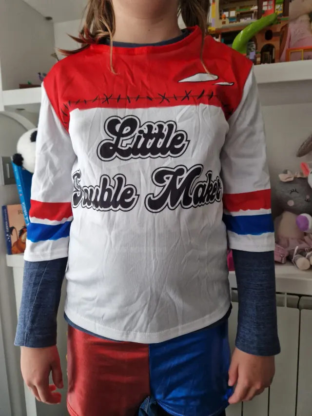 Disfraz Harley Quinn niña