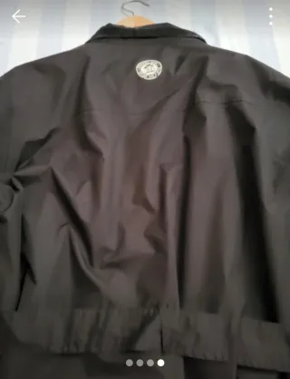 Rebaja Chaqueta Panamá Jack Negra Hombre