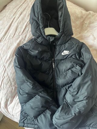Piumino Nike ragazzo nero