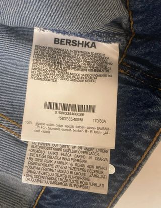 Chaqueta vaquera Bershka mujer