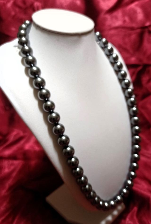 Collana Perle Tahitiane Nere