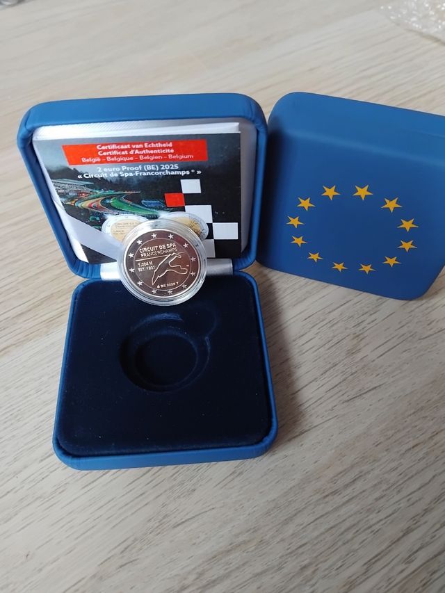 2 € 🇧🇪 BÉLGICA 2025 PROOF