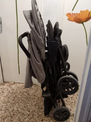 Silla paseo gemelar marca Graco