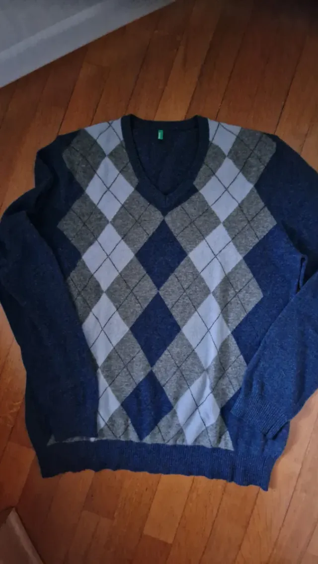 Maglione Benetton Uomo Taglia XL