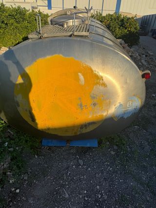 Cisterna Acero Inoxidable 8000 L