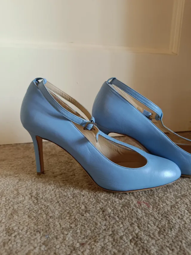 Alessandro dell'Acqua Scarpe Donna Tacco Blu