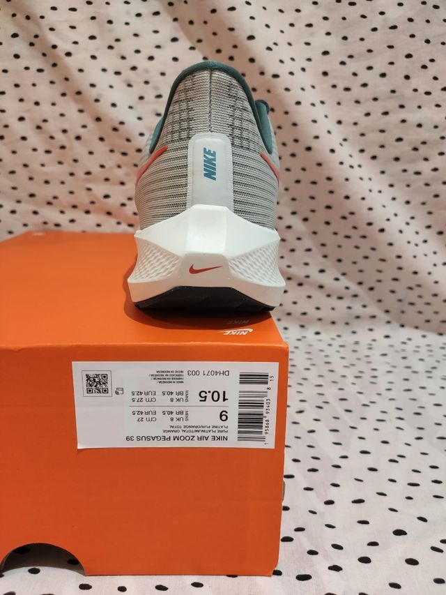 Nike Air Zoom Pegasus Zapatillas Gris Naranja