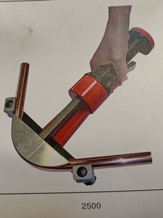 Curvadora de tubos VIRAXCurvadora VIRAX 