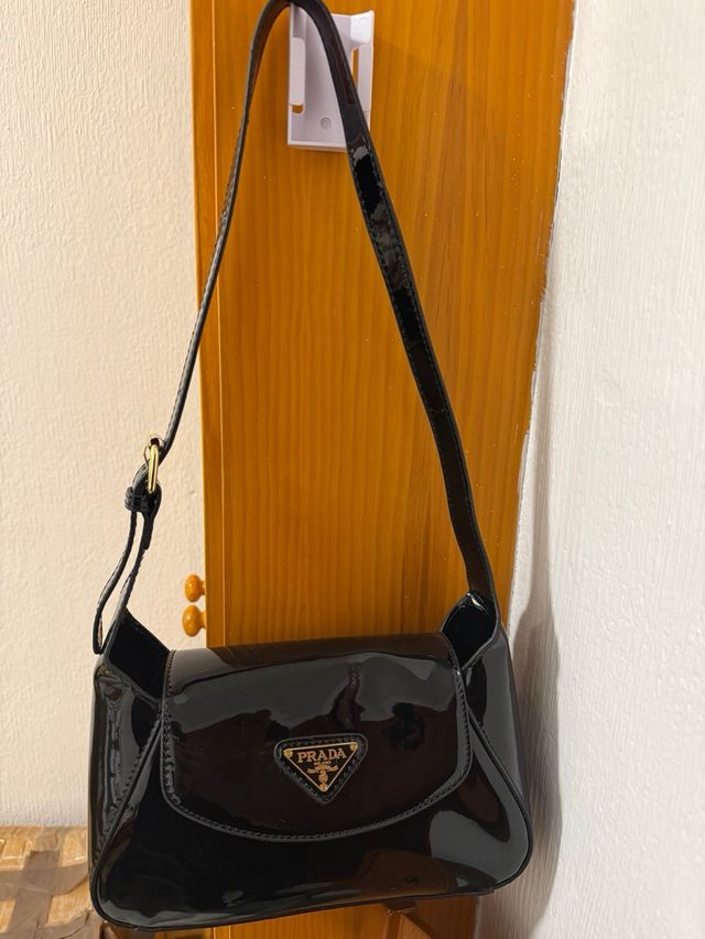 Bolso Prada Negro Charol