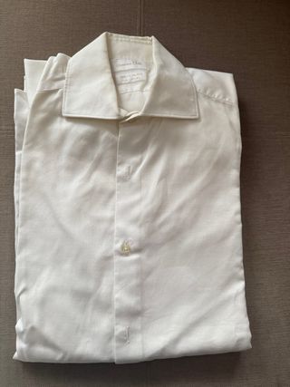 Camisa Massimo Dutti Blanca Talla M
