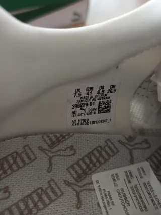 Zapatillas Puma Road Rider Beige/Marrón