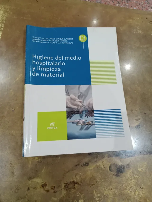 Higiene del medio hospitalario y limpieza de ma...