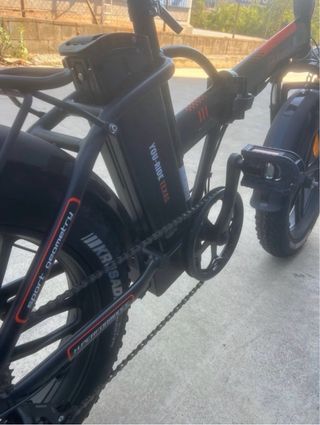 Bicicleta Eléctrica Fat Bike Plegable Youin