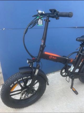 Bicicleta Eléctrica Fat Bike Plegable Youin