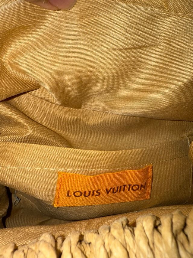 Bolso de rafia Louis Vuitton