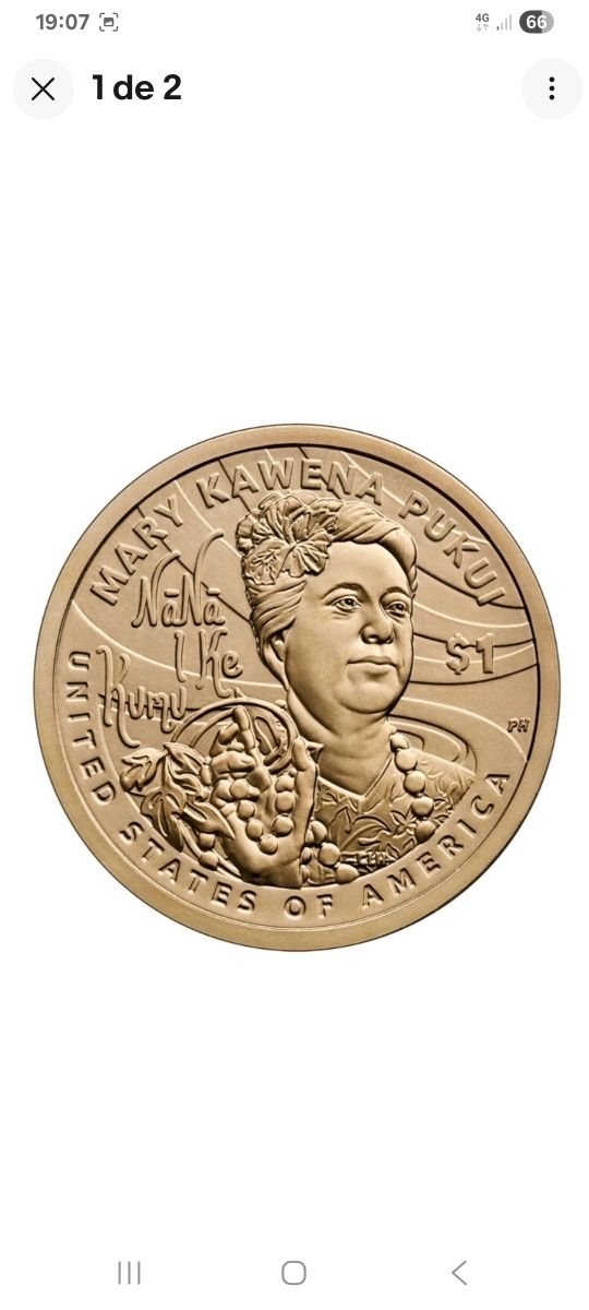 1  🇺🇸 Dólar Nativo Americano Sacagawea *SC *