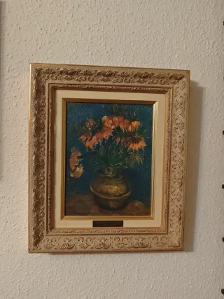 Colección cuadros marco madera