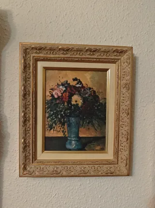 Colección cuadros marco madera