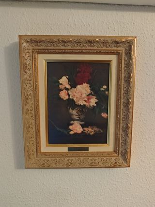 Colección cuadros marco madera